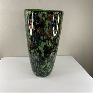 Gorgeous Mid Century Modern Colorful Abstract Design Vase
